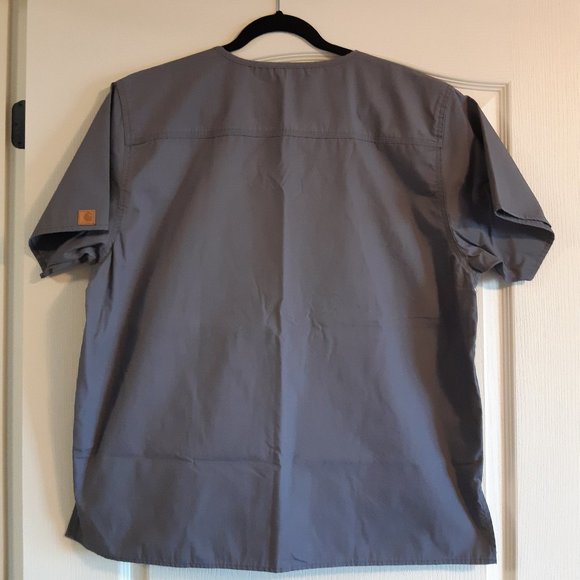 CARHARTT SOLID RIPSTOP SCRUB UTILITY TOP - Picture 4 of 4